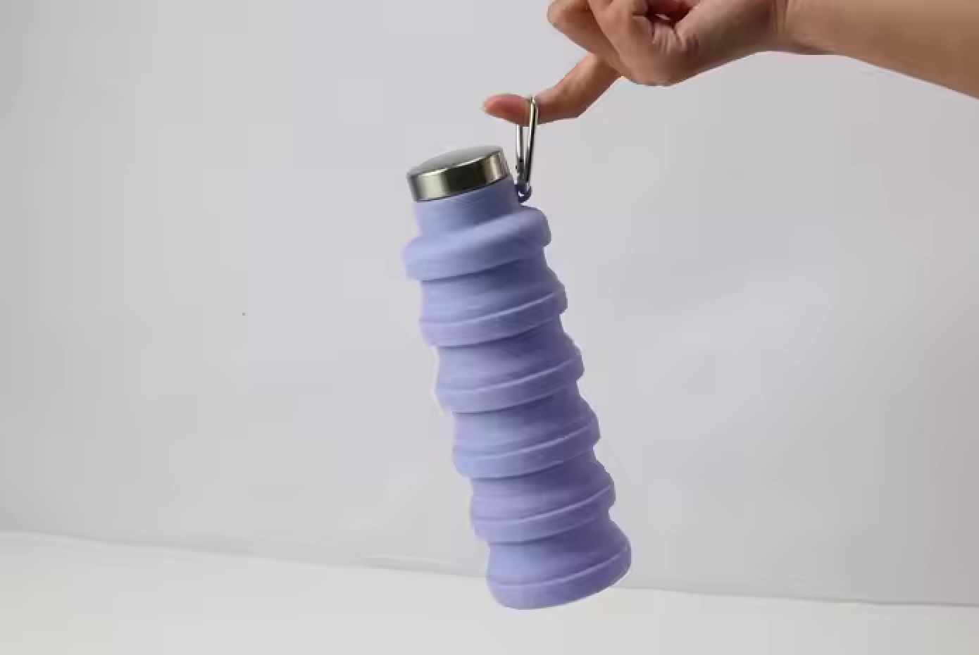 Bouteilles d'eau réutilisables en Silicone sans Bpa